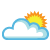 It is forecast to be Chance of a Thunderstorm at 10:00 PM CDT on June 20, 2013